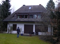 Haus mit Asbest