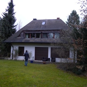 Haus mit Asbest