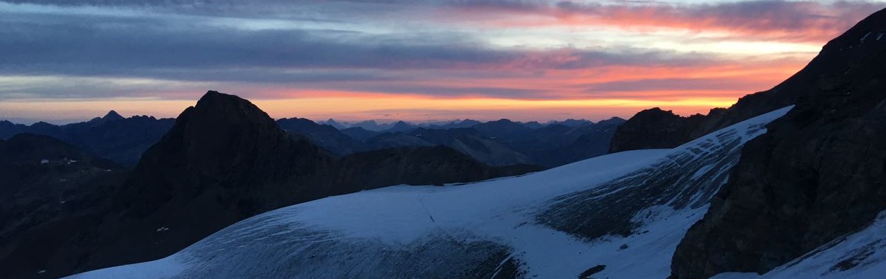 Sunrise on Piz Palue