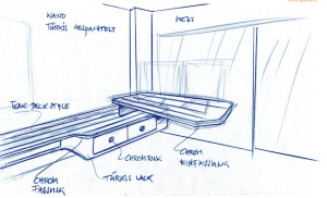 Sideboard mit Teakholz Interior Design
