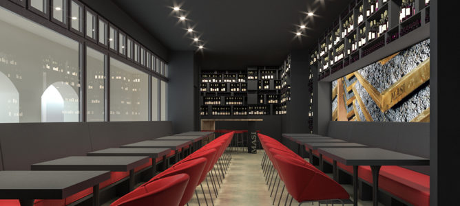 Masi Wine Bar Munich Rendering